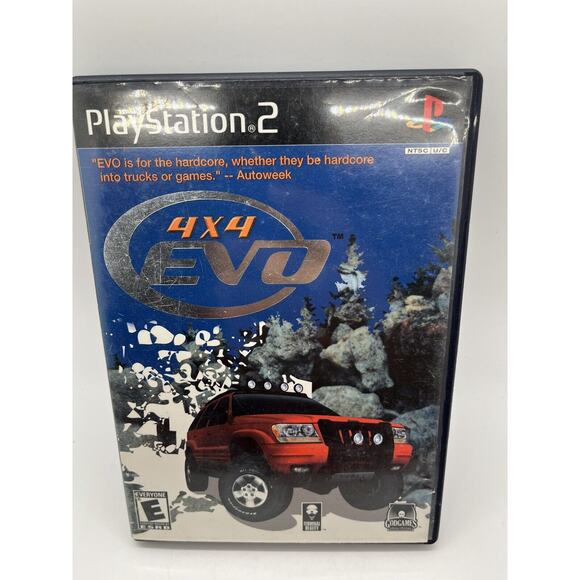 4 X 4 Evo PlayStation 2 PS2 CIB Complete w/ Manual - TESTED - Picture 1 of 5